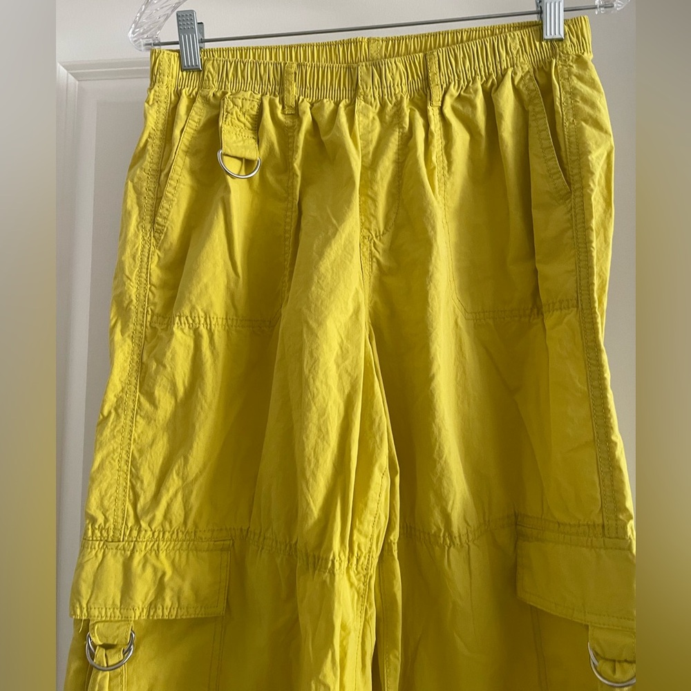 Wild Fable Bright Yellow Cargo Pants - Picture 2 of 7